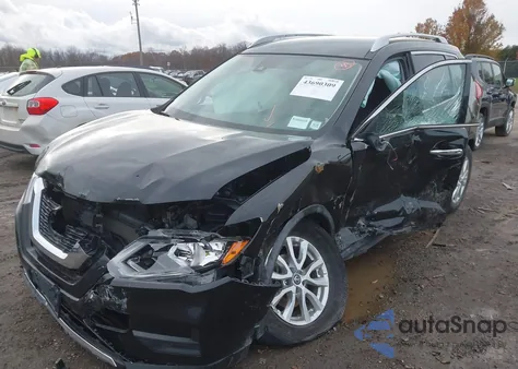 2020 Nissan Rogue Sv Intelligent Awd из США, поврежденный, VIN JN8AT2MV1LW135541